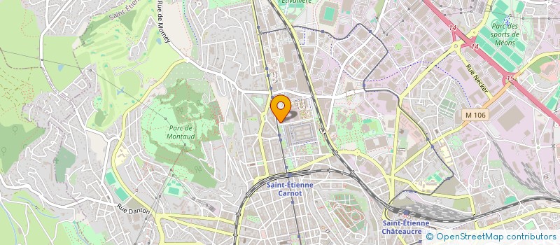 localisation de l'entreprise SCCV LA CROISEE - 6 à SAINT-ETIENNE
