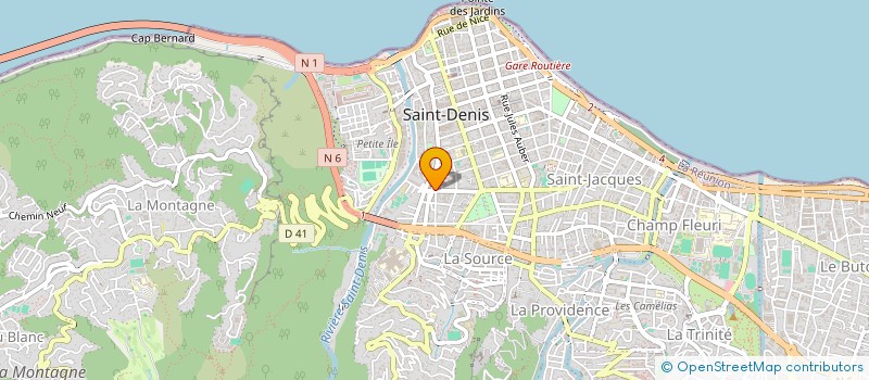 localisation de l'entreprise SCCV LA DECOUVERTE à SAINT-DENIS