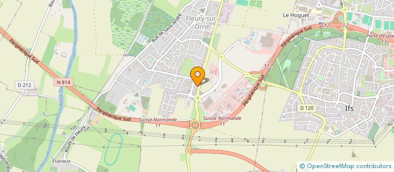 localisation de l'entreprise SCCV LA FONDERIE  CAEN