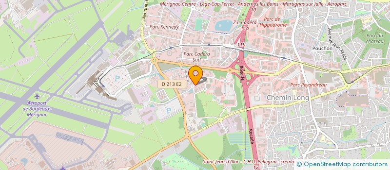 localisation de l'entreprise SCCV LA FORET à MERIGNAC
