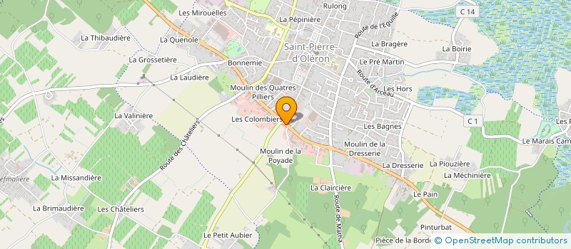 localisation de l'entreprise SCCV LA FRERIE  SAINT-PIERRE-D'OLERON