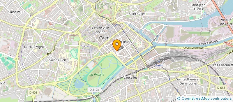 localisation de l'entreprise SCCV LA GRANGE LAIRON à CAEN