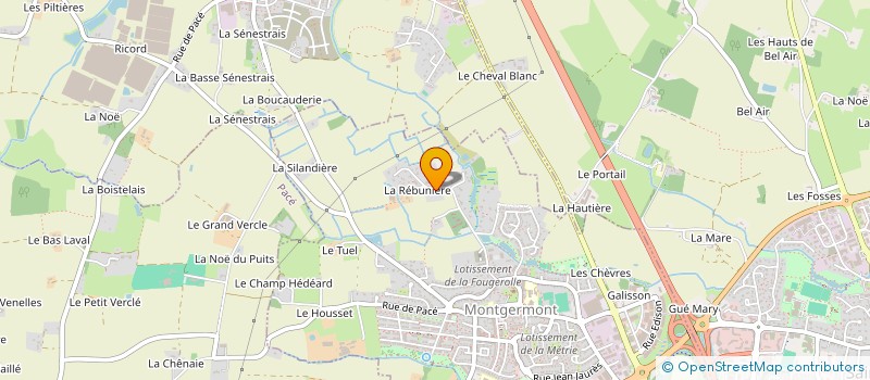localisation de l'entreprise SCCV LA PETITE LOUVRAIS à MONTGERMONT