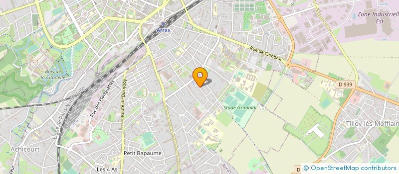localisation de l'entreprise SCCV LA PORTE D'EAU à ARRAS