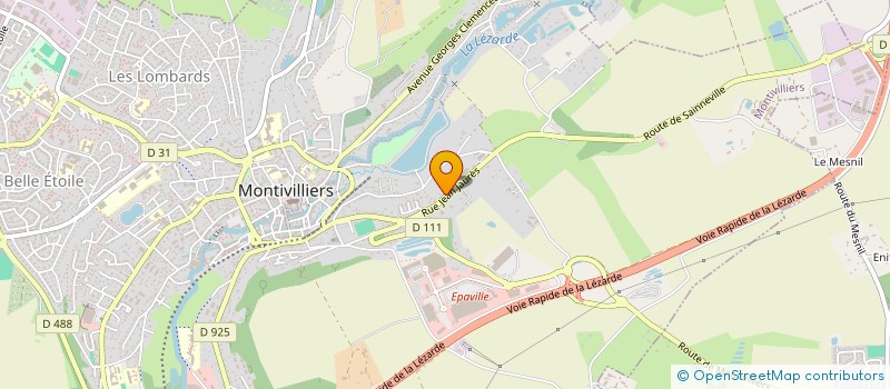 localisation de l'entreprise SCCV LA PORTE DES SAISONS  MONTIVILLIERS