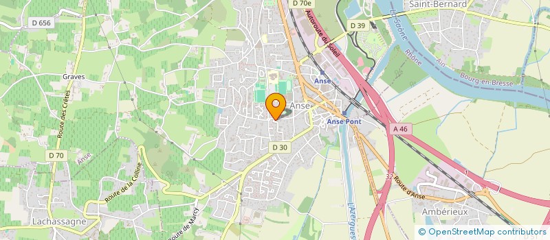 localisation de l'entreprise SCCV LA VILLA DES SENIORS  ANSE