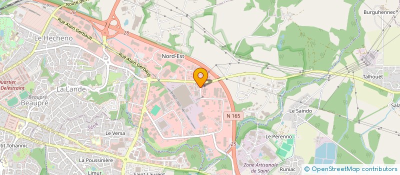 localisation de l'entreprise SCCV LA VILLA RICHEMONT à VANNES