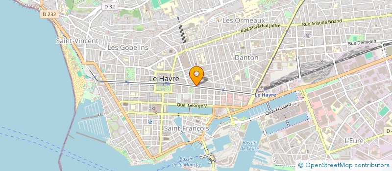 localisation de l'entreprise SCCV LABEL VIE EN AUGE  LE HAVRE
