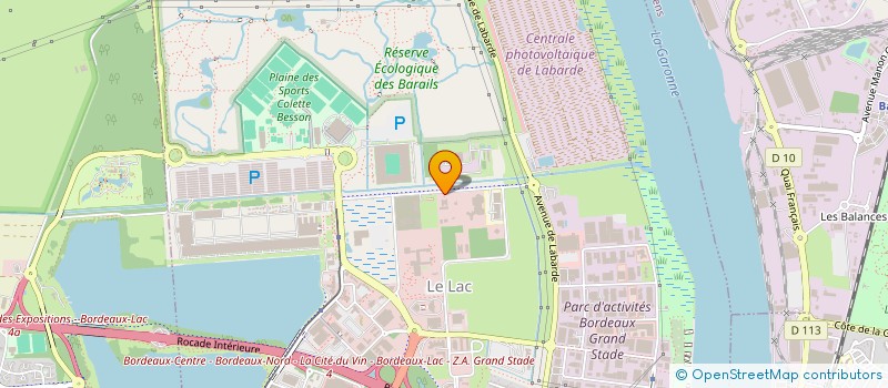 localisation de l'entreprise SCCV LANDHUIS à BORDEAUX