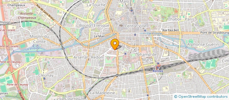 localisation de l'entreprise SCCV LANREZAC à RENNES