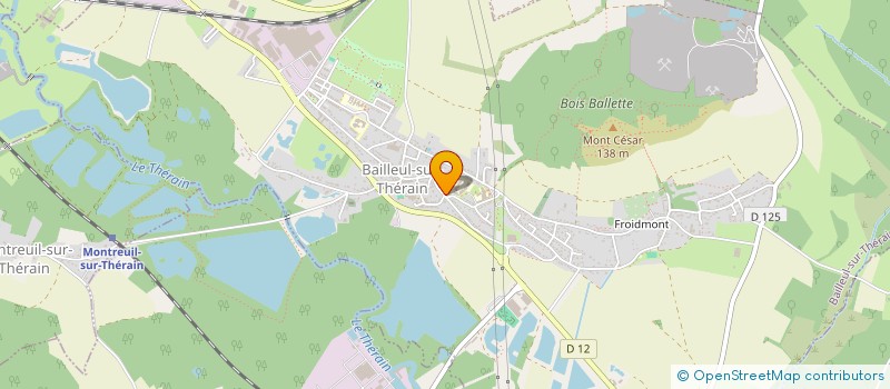 localisation de l'entreprise SCCV LAURIE DE MONTGUILLAIN  BAILLEUL-SUR-THERAIN