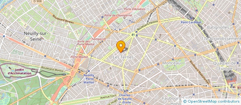 localisation de l'entreprise SCCV LAVOISIER à PARIS