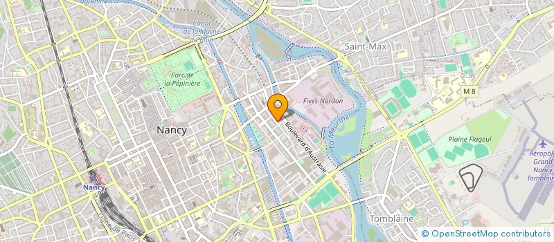localisation de l'entreprise SCCV LAXOU EGALITE à NANCY