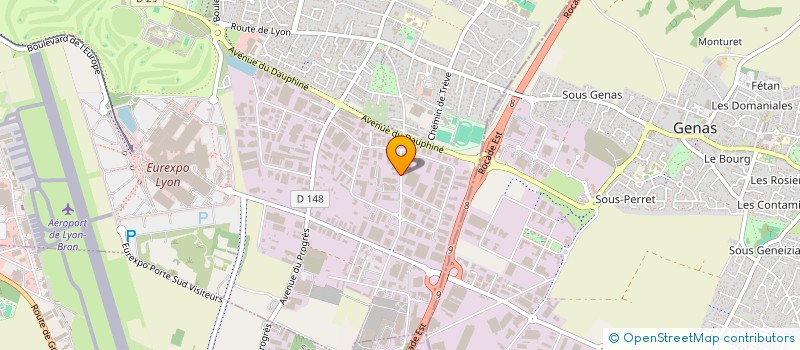 localisation de l'entreprise SCCV LE 33  CHASSIEU