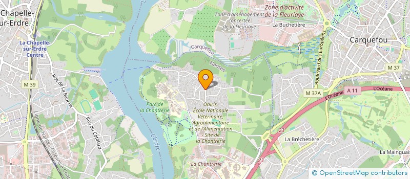 localisation de l'entreprise SCCV LE 511 à NANTES