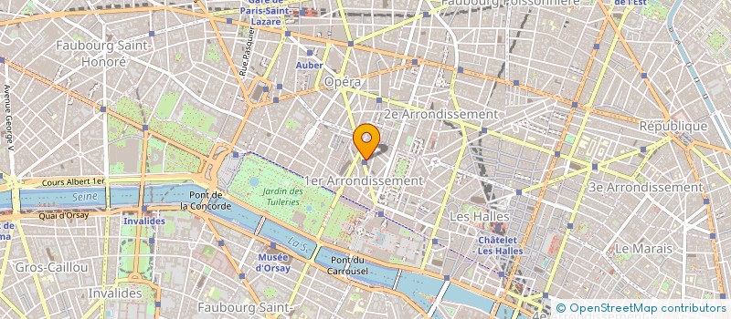 localisation de l'entreprise SCCV LE CARRE PLAISANCE à PARIS