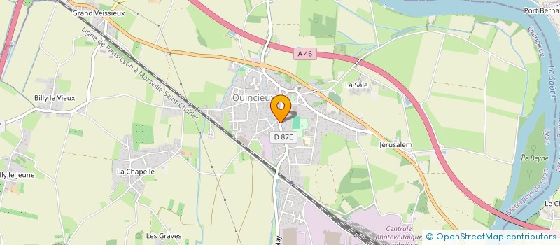 localisation de l'entreprise SCCV LE CHUEL MACON 2018 à QUINCIEUX