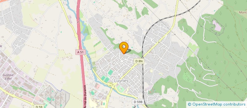 localisation de l'entreprise SCCV LE CLAIR à AIX-EN-PROVENCE