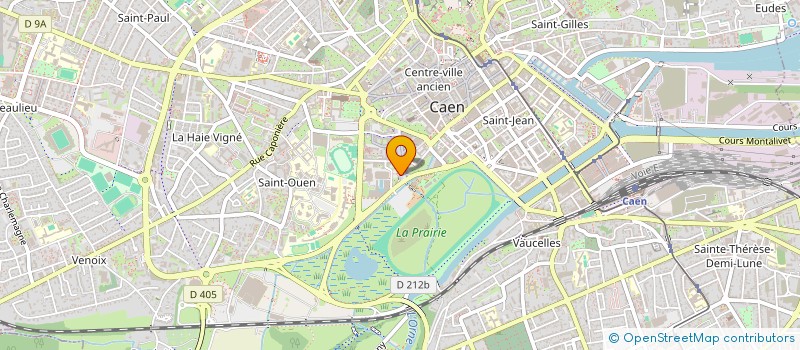 localisation de l'entreprise SCCV LE CLOS DE L'ORME à CAEN