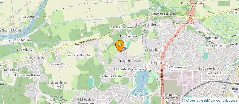 localisation de l'entreprise SCCV LE CLOS DE LA MIGNONNIERE à BALLAN-MIRE