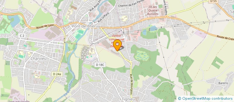 localisation de l'entreprise SCCV LE CLOS DES FIGUIERS  TIGNIEU-JAMEYZIEU