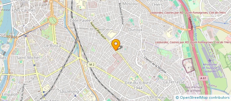 localisation de l'entreprise SCCV LE CLOS DES LUMIERES à TOULOUSE