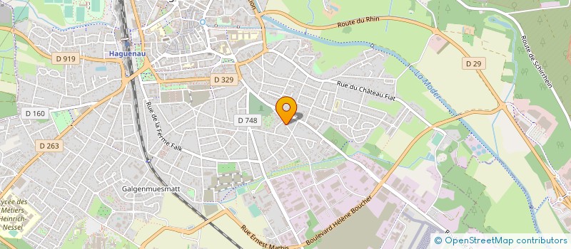 localisation de l'entreprise SCCV LE CLOS DES PRES  HAGUENAU