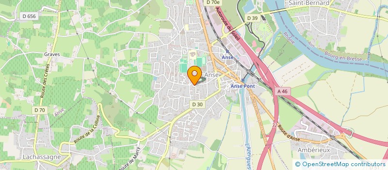 localisation de l'entreprise SCCV LE CLOS DU BIEF  ANSE