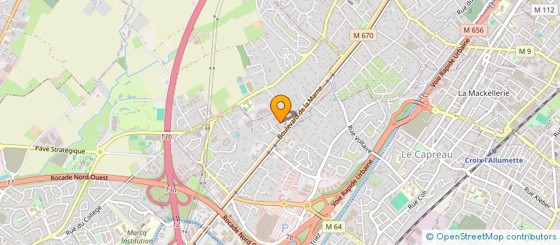 localisation de l'entreprise SCCV LE CLOS DU BREUCQ  WASQUEHAL