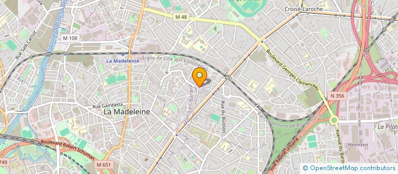 localisation de l'entreprise SCCV LE CLOS DU BUISSONNET  MARCQ-EN-BARUL