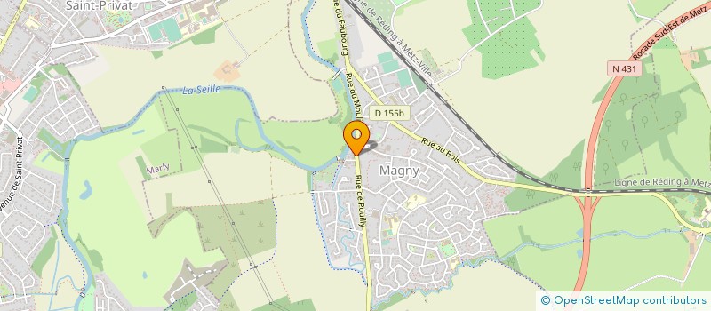 localisation de l'entreprise SCCV LE CLOS DU PAQUIS à METZ