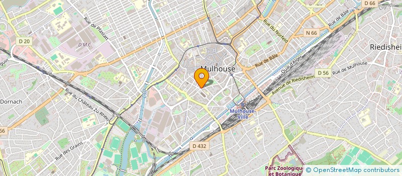 localisation de l'entreprise SCCV LE CLOS DU TILLEUL à MULHOUSE