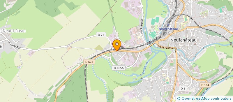 localisation de l'entreprise SCCV LE CLOS FLEURI à NEUFCHATEAU