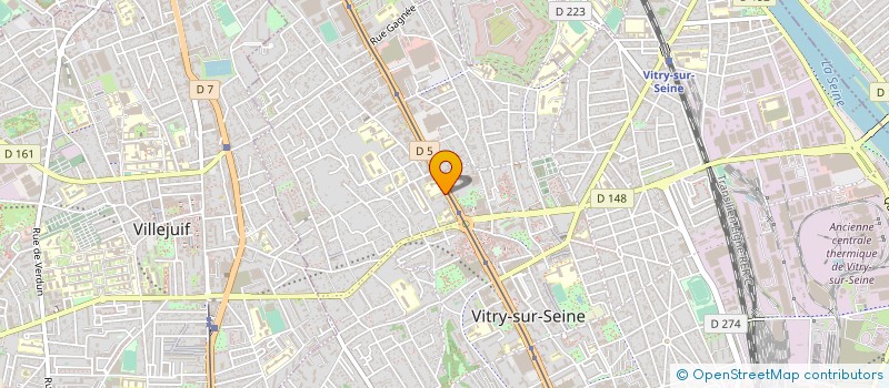 localisation de l'entreprise SCCV LE CLOS NOTRE DAME  VITRY-SUR-SEINE