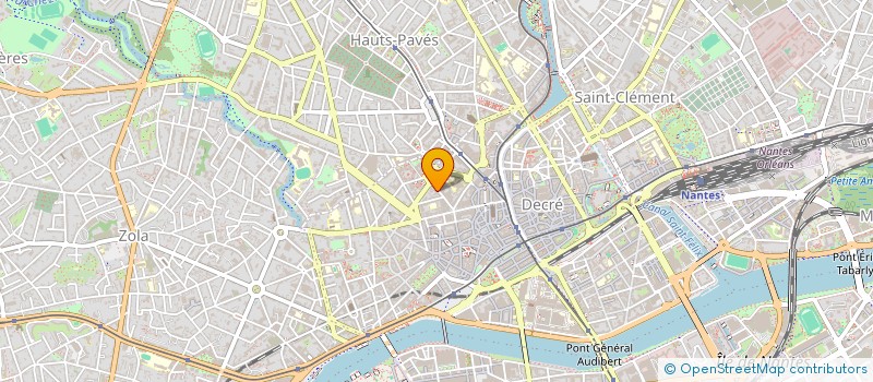 localisation de l'entreprise SCCV LE CLOS RENE à NANTES