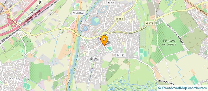 localisation de l'entreprise SCCV LE CLOS SAMUEL à LATTES