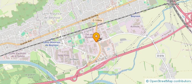localisation de l'entreprise SCCV LE CLOS SARRAZIN à BEYNOST