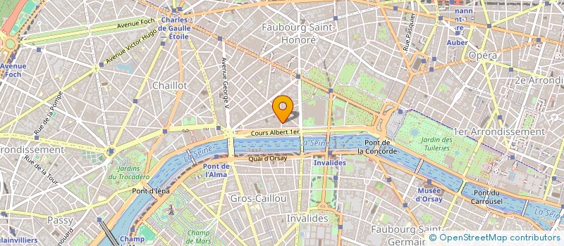 localisation de l'entreprise SCCV LE DAUPHIN à PARIS