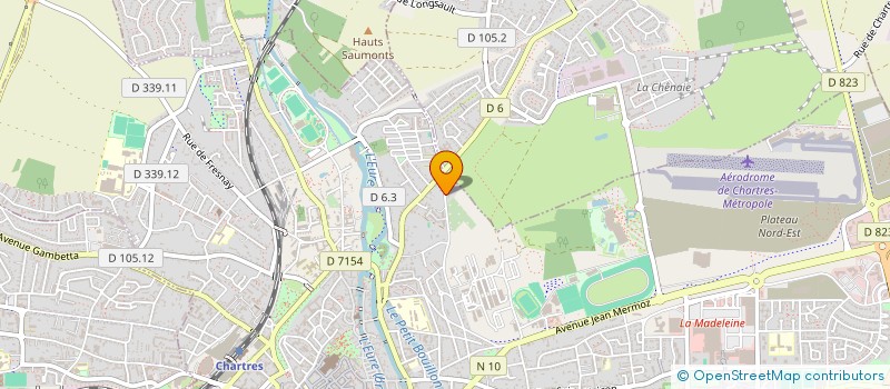 localisation de l'entreprise SCCV LE DOMAINE DE LA CLOSERAIE à CHARTRES