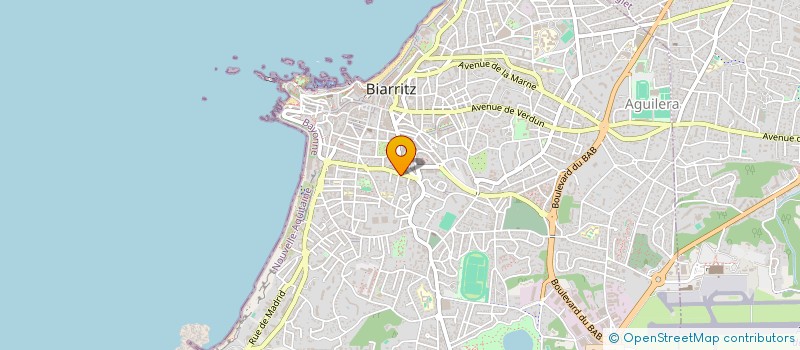 localisation de l'entreprise SCCV LE DOMAINE DE ST ROCH à BIARRITZ