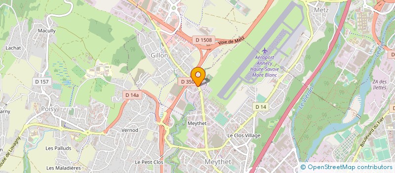 localisation de l'entreprise SCCV LE DOMAINE DES TILLEULS  POISY