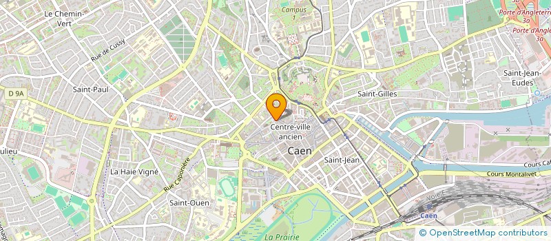 localisation de l'entreprise SCCV LE DOMAINE DU PARC à CAEN
