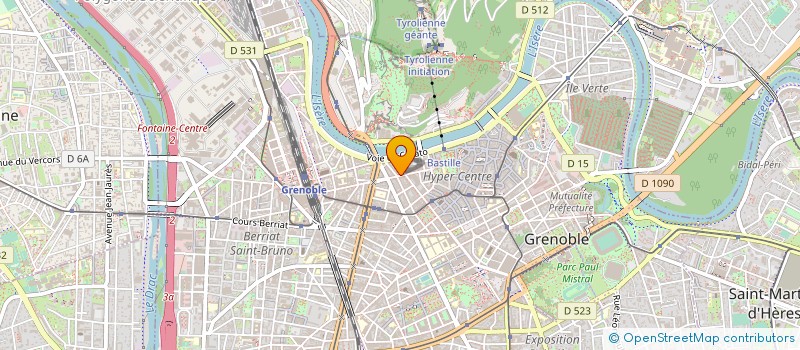 localisation de l'entreprise SCCV LE HAMEAU DE L'EGLISE  GRENOBLE