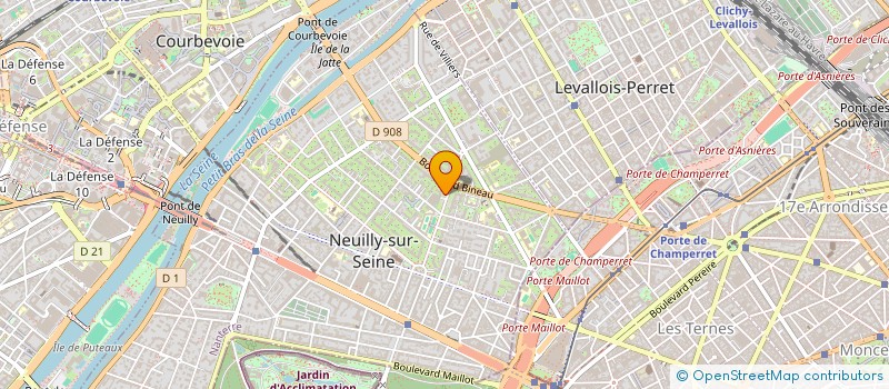 localisation de l'entreprise SCCV LE HAMEAU DES BOIS à NEUILLY-SUR-SEINE