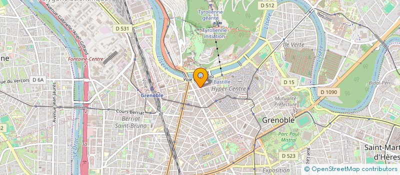 localisation de l'entreprise SCCV LE KARAT  GRENOBLE