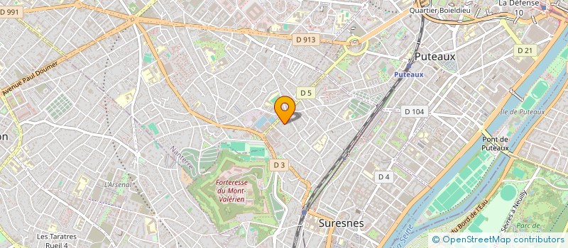 localisation de l'entreprise SCCV LE LIBERTY à SURESNES