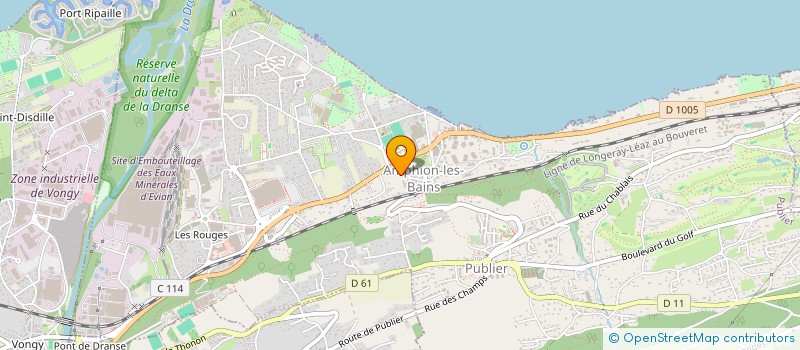 localisation de l'entreprise SCCV LE LORD  PUBLIER