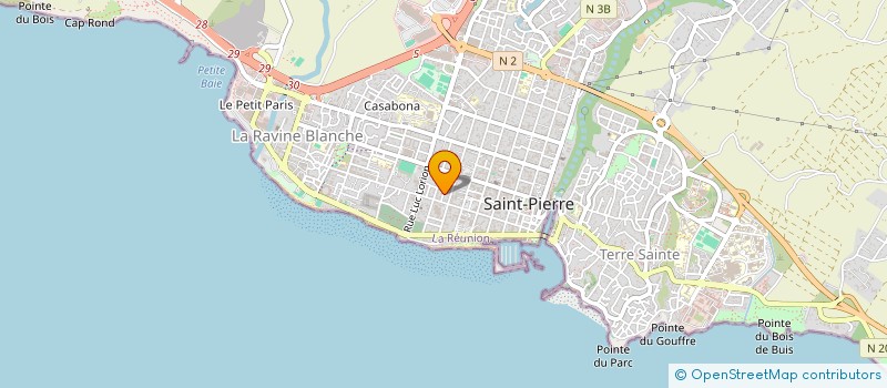 localisation de l'entreprise SCCV LE MAIL à SAINT-PIERRE