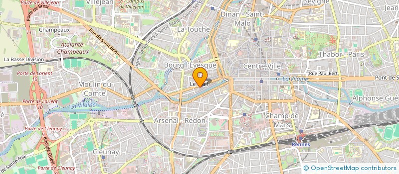 localisation de l'entreprise SCCV LE MIDORI à RENNES