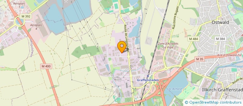 localisation de l'entreprise SCCV LE MILLESIME 2  GEISPOLSHEIM